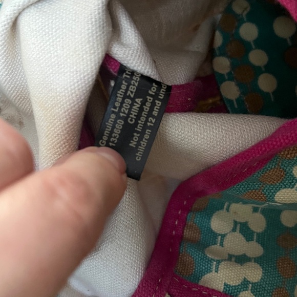 Vintage Fossil floral tote - Picture 9 of 9